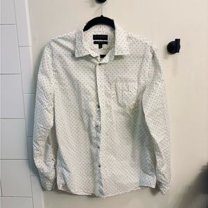 BANANA REPUBLIC dress shirt button down white men’s medium